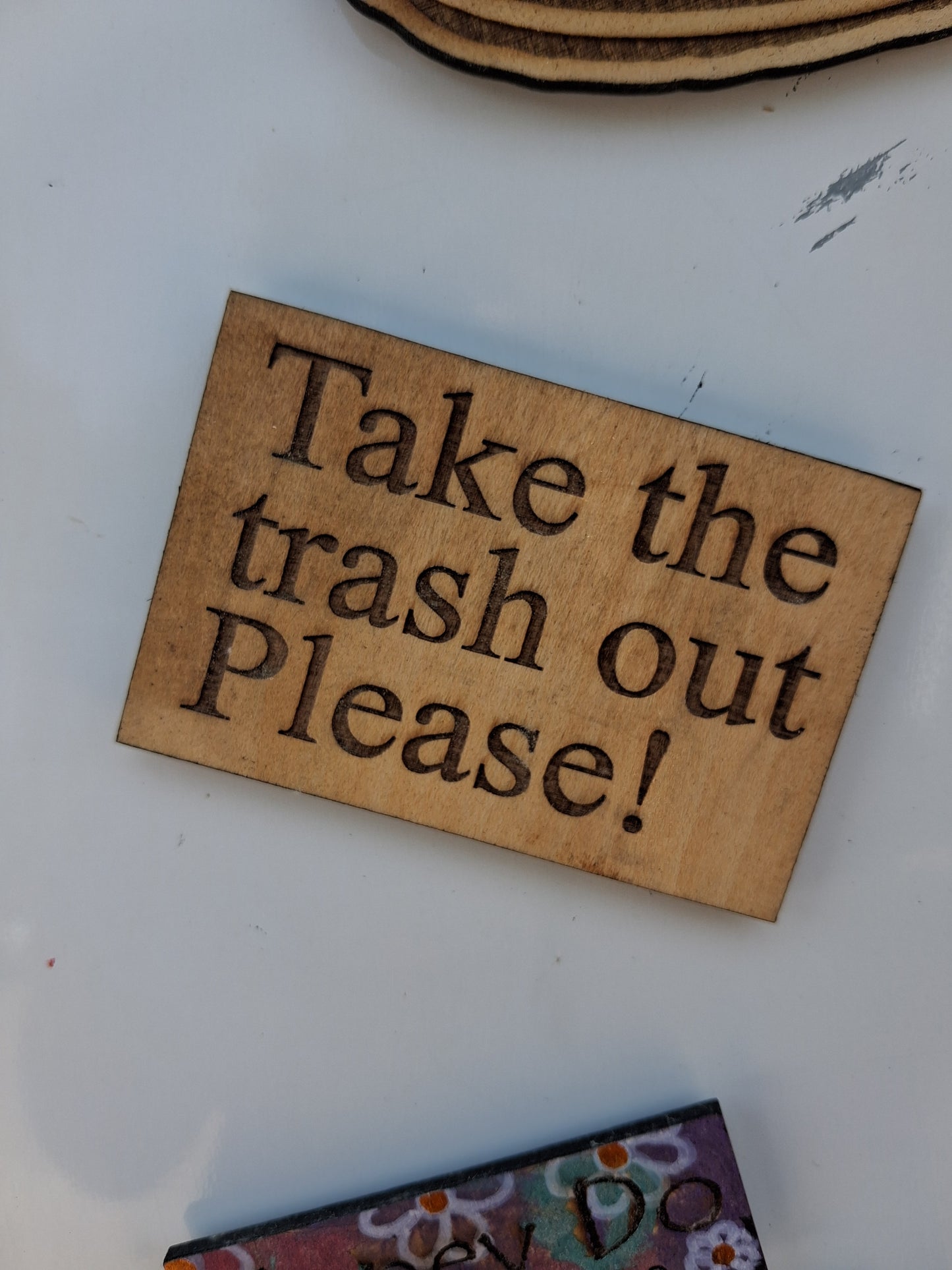 Wood Fridge Magnets – Personalized Set of 5 Keepsakes