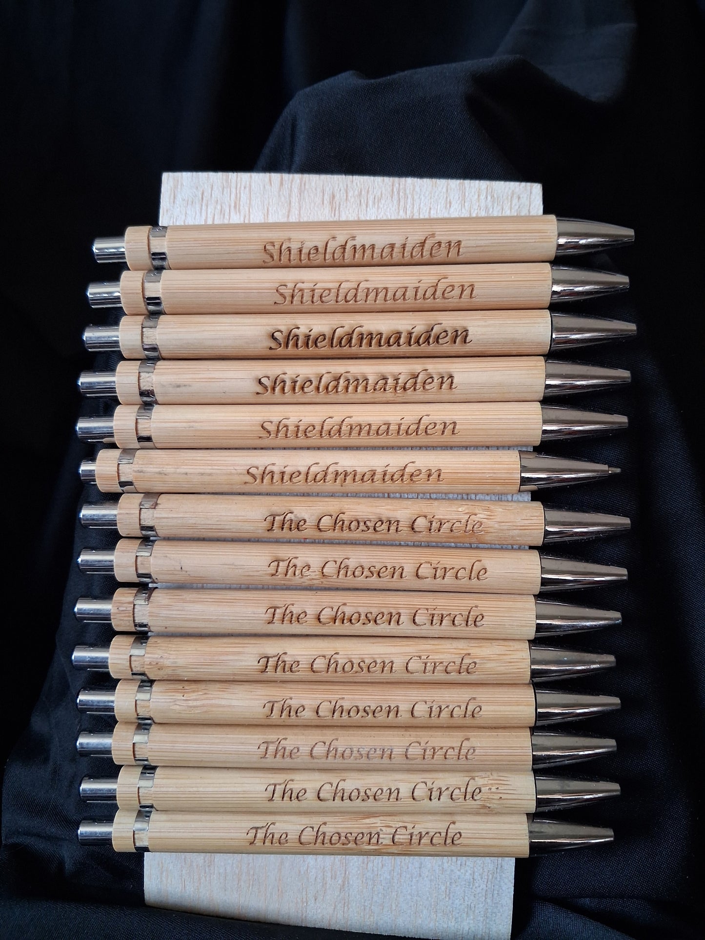 Custom Engraved Bamboo Pens | Personalized with Name, Business & More