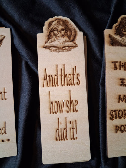 Bookworm Bookmarks